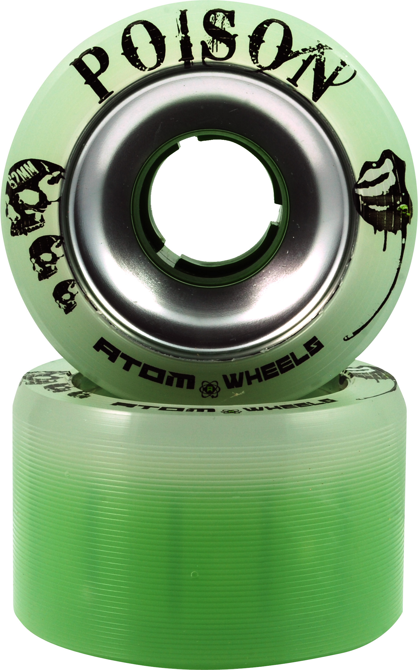ATOM Poison Alloy Wheels at Skates Pro Shop Discount roller skate shop!
