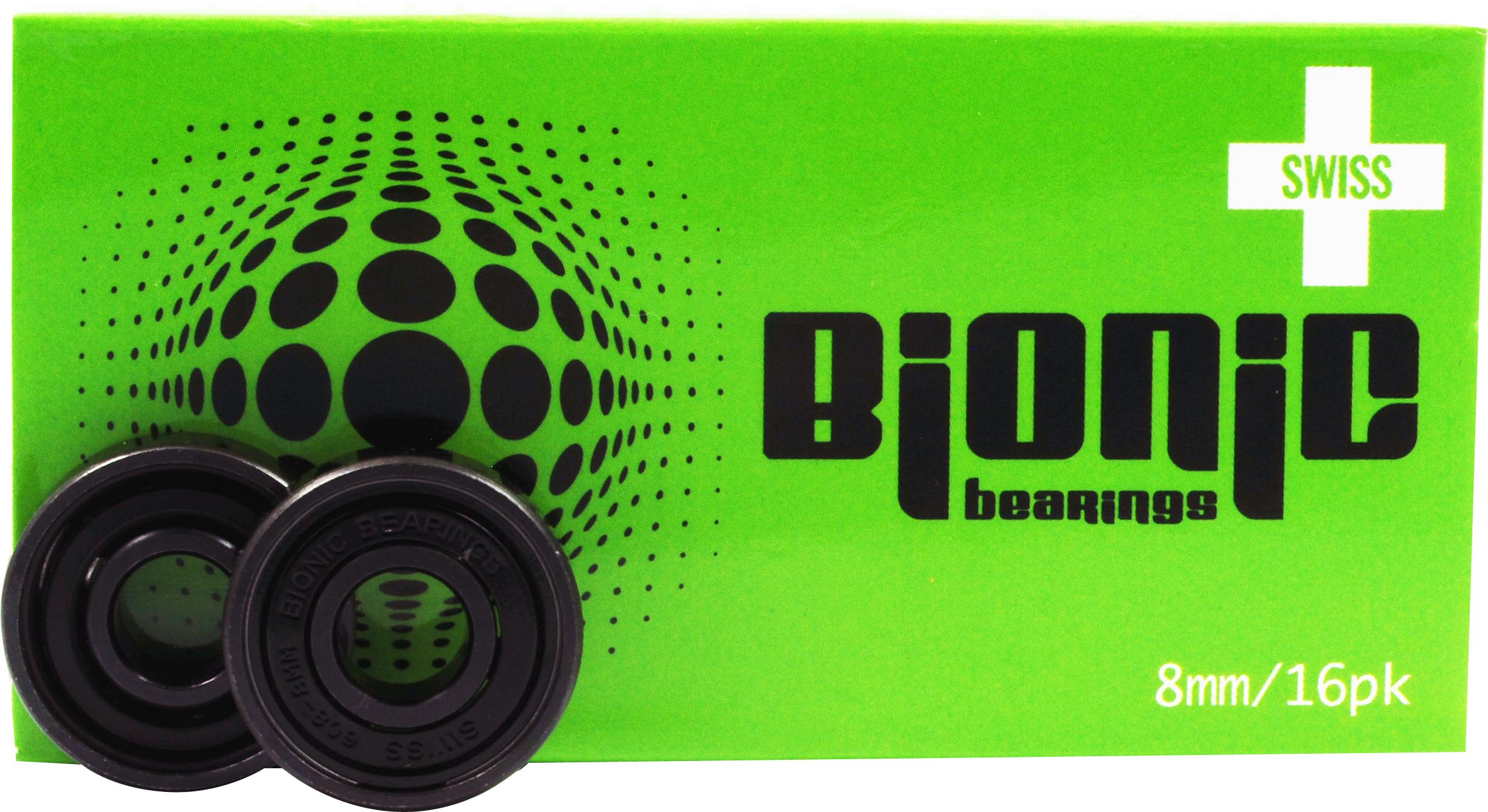 Bionic Swiss Bearings at Skates Pro Shop Discount roller skate shop!